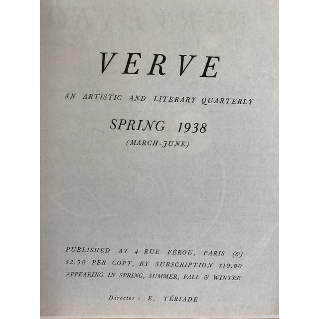 Black 1938 "Comets" Verve Magazine Original Lithograph by Wassily Kandinsky For Sale - Image 8 of 10