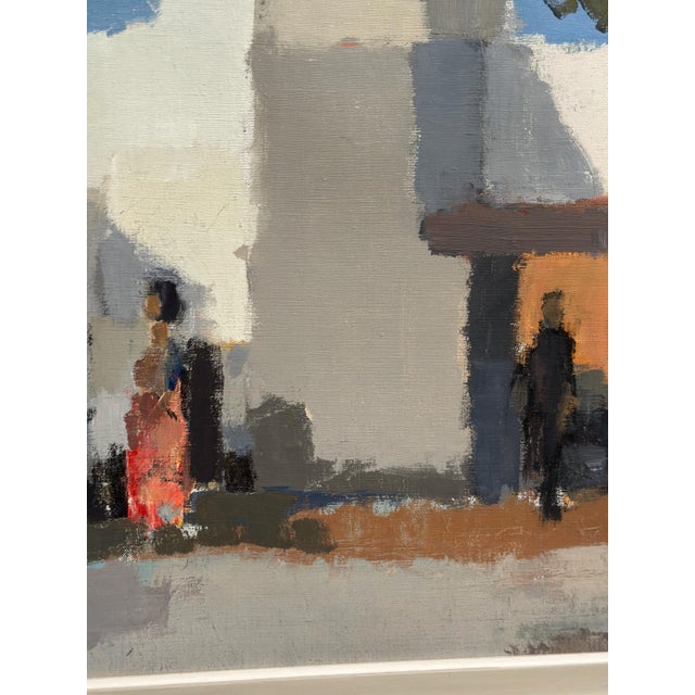 Stig Wernheden, Southern City Scene, 1960s, Oil on Canvas, Framed For Sale - Image 10 of 18