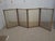 Art Deco Brass and Gilt Wire Mesh Four-Fold Fire Screen, Circa 1930s For Sale - Image 4 of 8
