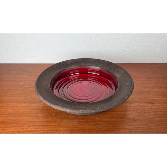 Mid-Century Modern Danish Studio Pottery Bowl from Lehmann Pottery, 1960s For Sale - Image 9 of 18