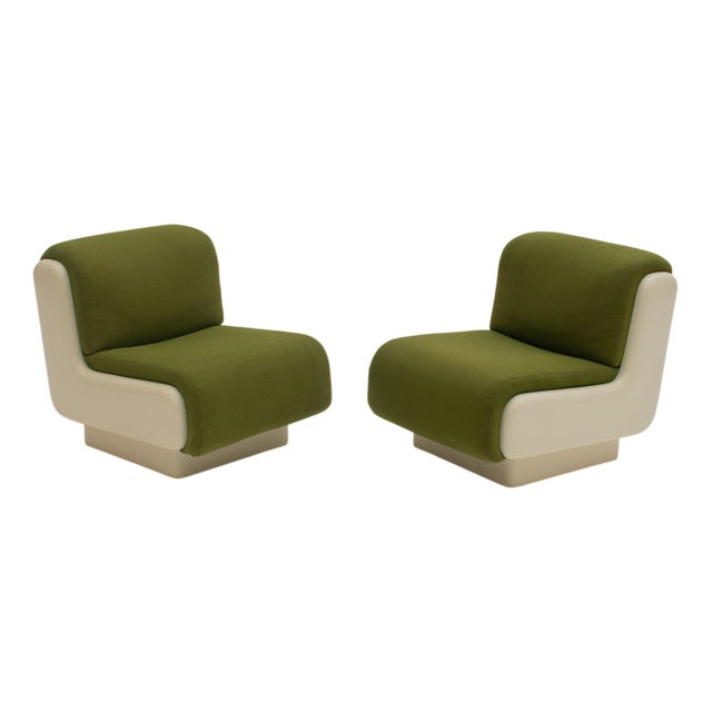 Space Age Armchairs, 1970s, Set of 2 For Sale