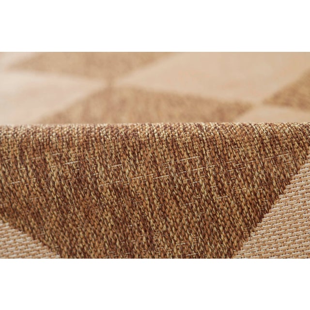 Erin Gates by Momeni Saybrook Diamond Natural Indoor/Outdoor Area Rug 2' X 3' For Sale - Image 10 of 12