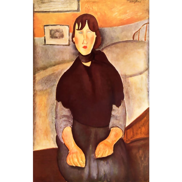 Artist: Amedeo Modigliani Title: La fille du peuple Medium: Giclees Marks: Limited edition Numbered Printed in 2002 by the...