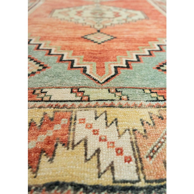 Turkish Turkish Vintage Rug 3'9" x 7'1" #21128 For Sale - Image 3 of 8