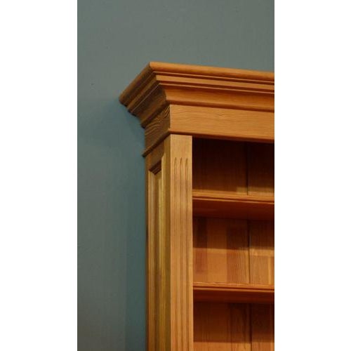 Vintage Wood Bookshelf, 1990s For Sale - Image 4 of 15
