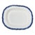 19th Century French Creil Et Montereau Blue & White Ironstone Serving Platter For Sale