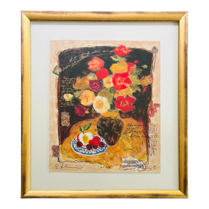 Vintage Still Life Multimedia Work by Wissotsky & Galtchansky - Ukraine