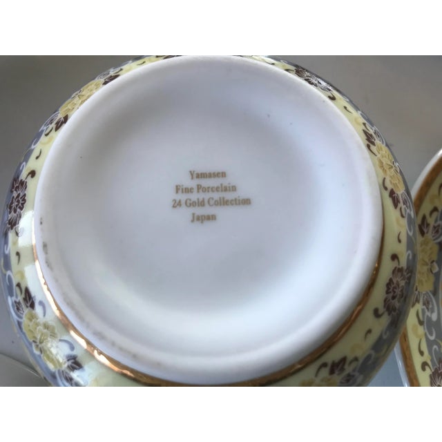 Japanese Porcelain Yamasen With a Pavia Motif, Set of 15 For Sale - Image 16 of 18