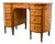 Kidney-Shaped Satinwood Desk from Edwards & Roberts, Late 19th Century For Sale