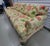 1990s Vintage Traditional Sofa, Ottoman, Pillows With Designer Floral Upholstery For Sale - Image 5 of 11