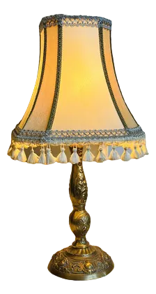 Vintage Table Lamp with Shade