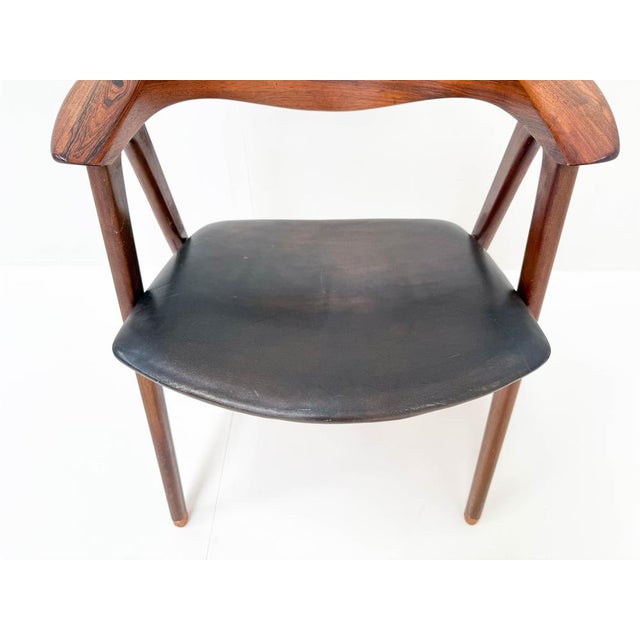 Model 52 Armchair in Rosewood by Erik Kirkegaard, 1960s For Sale - Image 6 of 10