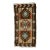 Brown & Orange Mini Rug For Sale