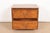 1970s Henredon Mid-Century Modern Campaign Oak Nightstand, Circa 1970s For Sale - Image 5 of 13
