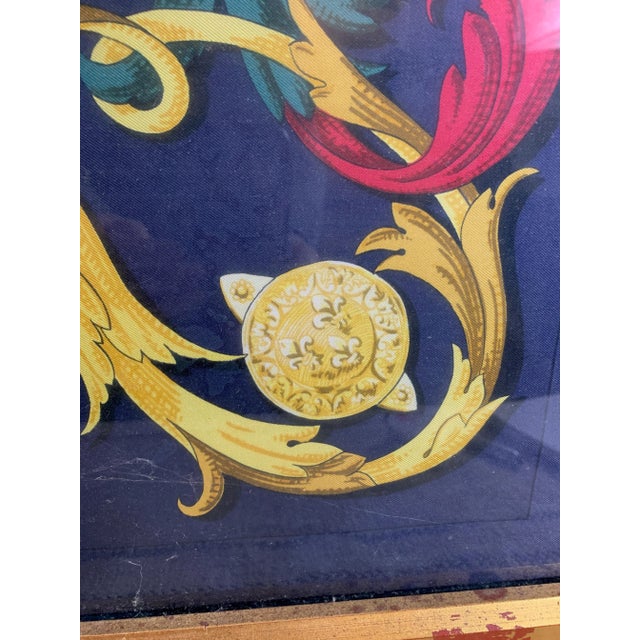 Hermes Framed Scarf 