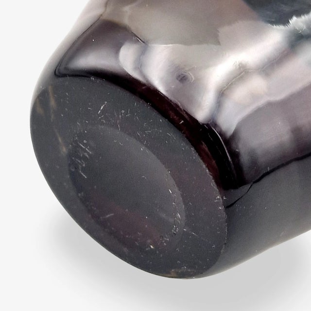 Sommerso Glass Vase by Nils Landberg for Orrefors, 1960s For Sale - Image 11 of 12