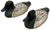 Antique White Nice Original Pair of Antique American Primitive Hand Carved & Painted Wood Duck Hunters Working Decoys Circa 1920s For Sale - Image 8 of 18