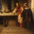 Carlo De Notaris, The Prophet Daniel Reveals the Deceit of the Priests of Baal to Cyrus, 1880, Oil on Canvas For Sale - Image 6 of 16
