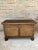 Mid-Century Carved Wooden Sideboard with 2 Drawers in Waist and Lower Door with Gilt Bronze Details For Sale - Image 17 of 18