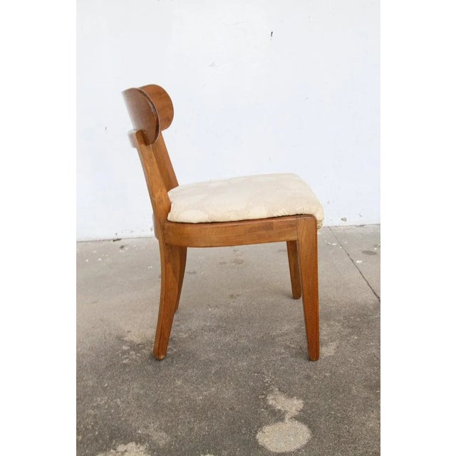 Brown 1950s Set of 6 239-4 Edward Wormley Precedent by Drexel Dining Chairs For Sale - Image 8 of 11