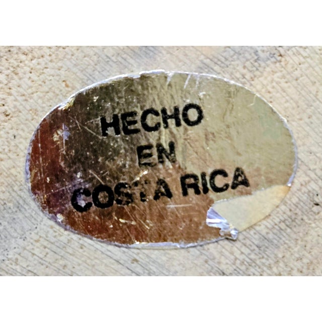 Vintage Costa Rican Hand-Carved Exotic Wood Organic Form Sculpture For Sale - Image 9 of 9