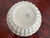 Mid 20th Century Vintage English White Ironstone Scalloped Rim Fluted Bowl For Sale - Image 5 of 7