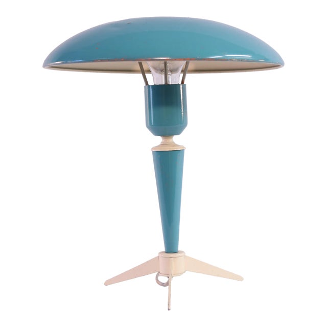 Mid Century Modern Table Lamp by Louis Kalff for Philips - Model Bijou For Sale