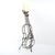 Large Mid-Century Modern Wire Steel Candleholder For Sale - Image 9 of 14