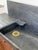 Traditional Antique Slate Sink With Backsplash, Integrated Soap Dish & Brass Drain For Sale - Image 3 of 4