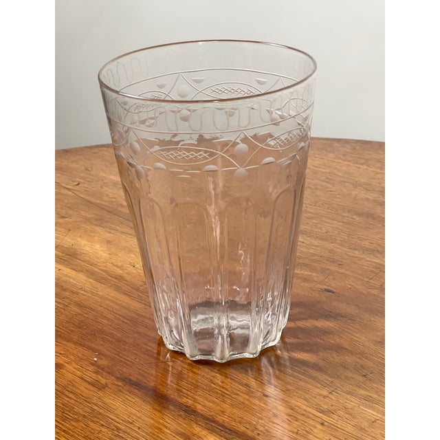 This elegant mid-19th century table vase is attributed to the Boston & Sandwich Glass Company, whose innovative designs...