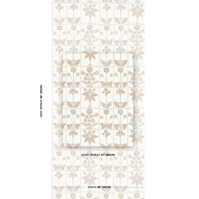 Inspired by a midcentury pattern in our archive, Georgia Wildflowers is a stylized silhouette design with endless charm....
