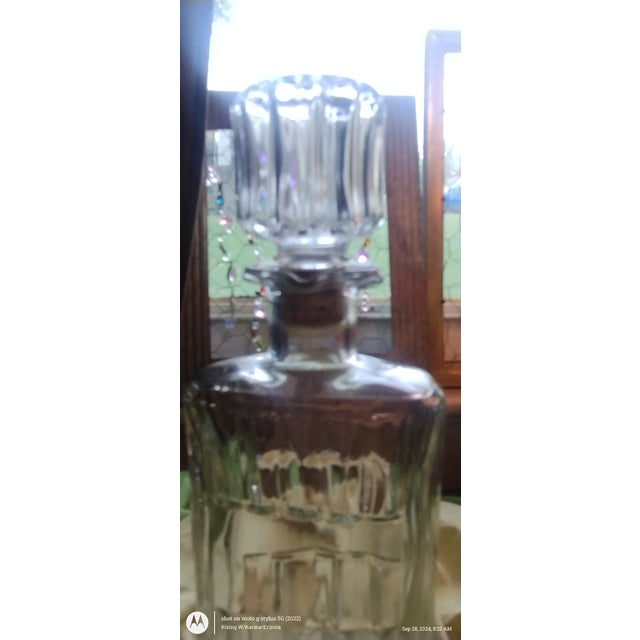 This vintage whiskey container is a sleek design from the 1940s she is perfect for your get together as well as every day...