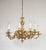 Gilded Bronze 10 Arm Regency Style Chandelier From Spain For Sale - Image 10 of 18