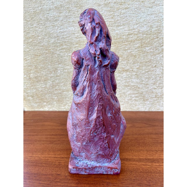 1970s Austin Production "Dress Up Girl" Brutalist Sculpture. For Sale - Image 15 of 17