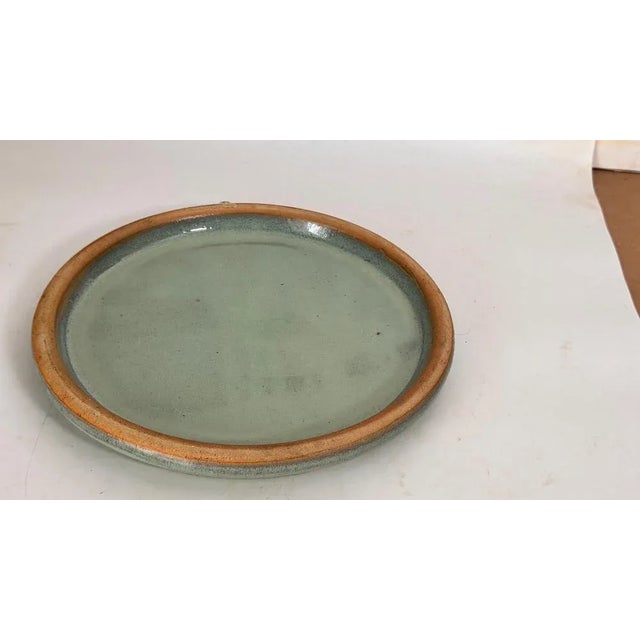 Ceramic Heavy Glazed Pottery Dish, 1970s For Sale - Image 7 of 16