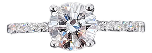 0.86 Ct Gia Certified Diamond Ring Size 5.75