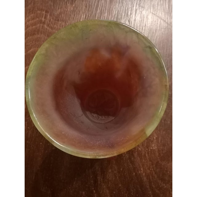 Purple Crystal Vase from Daum France For Sale - Image 9 of 13