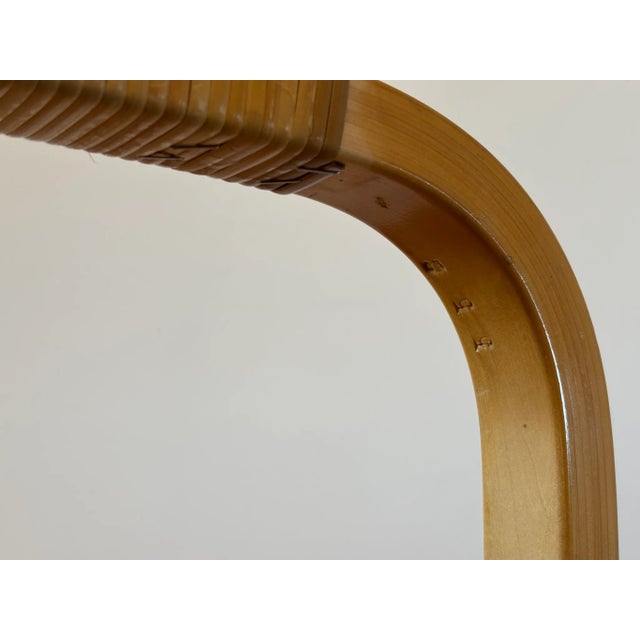 Mid-Century Modern Model 45 Lounge Chair attributed to Alvar Aalto for Artek, 1970s For Sale - Image 3 of 14