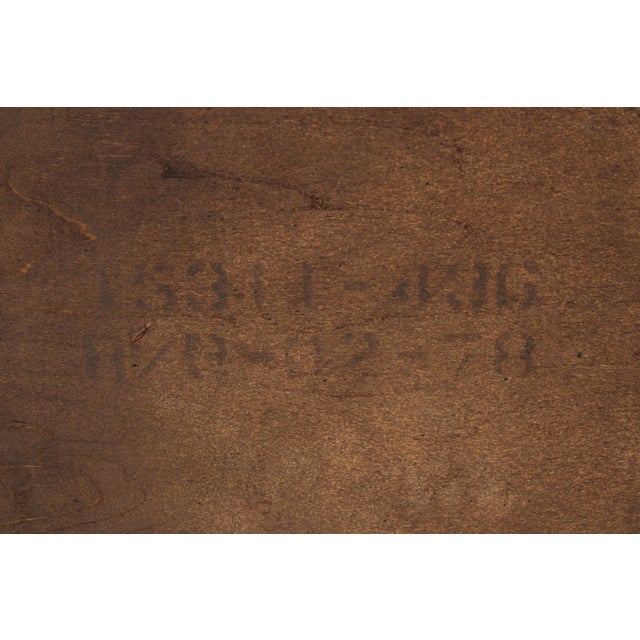 Thomasville Oak Grand Classic King Size Headboard For Sale - Image 16 of 16