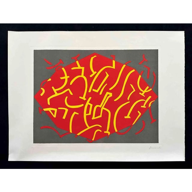 Etching and Aquatint made on zinc plate on Magnani-Pescia paper 310 gr/m2, paper size 75cm x 55cm, work size 55cm x 40.5...