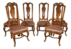 Drexel Italian Tuscan Dining Chairs Set of 6