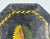 Antique Toleware Tray: Hand-Painted Floral Folk Art, c. 1835 For Sale - Image 6 of 9