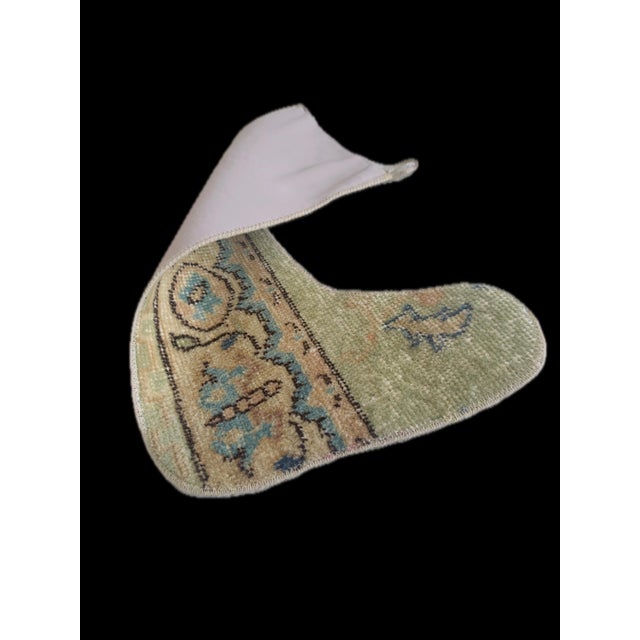 Turkish Rug Christmas Stocking, Handmade Vintage Anatolian Wool, Boho ...