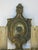 1920s Wall Sconce Electric old Elegant Bronze Empire Style Embossed Pattern For Sale - Image 4 of 10