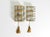 Vintage Brass Wall Lamps with Crystal Shades by Bakalowits & Söhne, 1960s, Set of 2 For Sale - Image 4 of 18