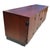 Mid-Century Modern Milo Baughman for Directional Model 371 Walnut “Window Cabinet” Credenza For Sale - Image 3 of 8