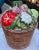 American Mid-Century Made in Japan Trompe L’Oleil Basket of Vegetables For Sale - Image 3 of 15