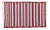 Zuri Rug, 9x12, Brick Red For Sale