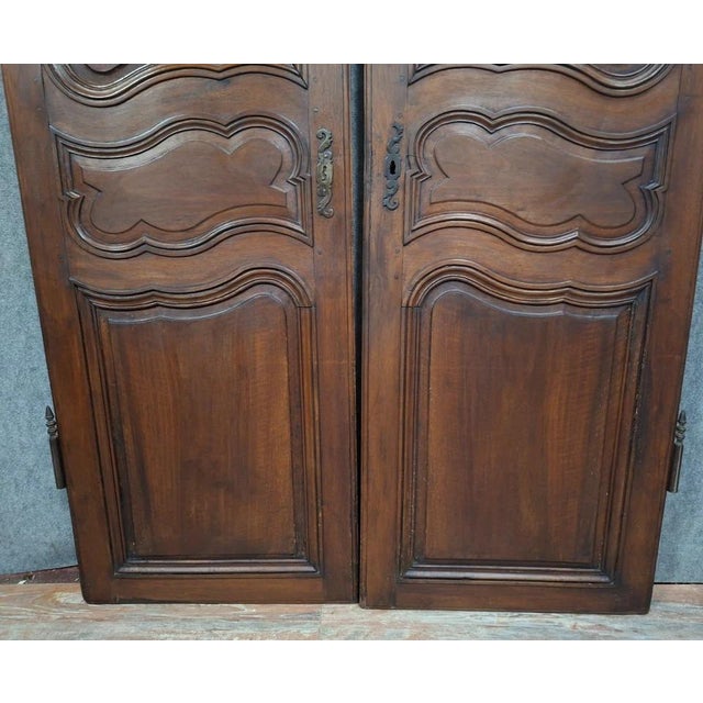 Louis XV Period Walnut Doors For Sale - Image 5 of 7
