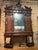 Early 20th Century Grand Antique Carved Wood Hall Tree For Sale - Image 5 of 11